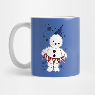 Creative snowman drawing Mug